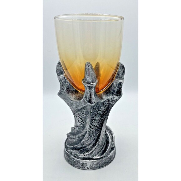 Game Of Thrones Dragon Claw Goblet Drinking Glass House of the Dragon Chalice 9” - Picture 6 of 11